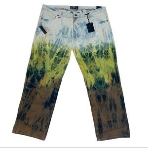 Elite Premium Custom Hand Painted Denim Relaxed Fit - Size 42 x 32